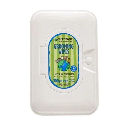Product image for EB GREEN TEA GROOMING WIPES 100CT