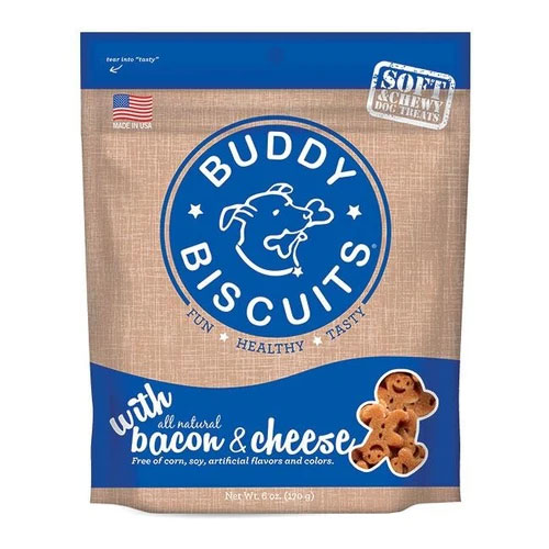 Product image for CLD BUDDY BISC SFT CHY BAC/CHZ 6OZ